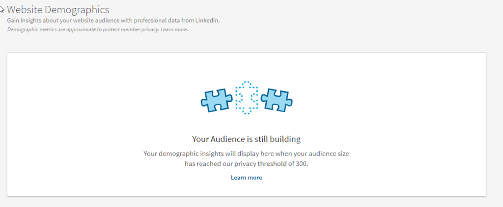 LinkedIn Audience Building