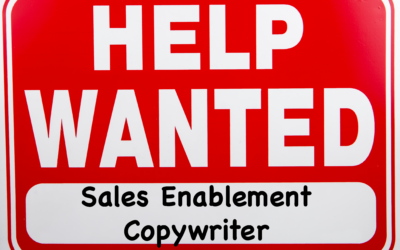 Hiring a Sales Enablement Copywriter – Tips & Considerations