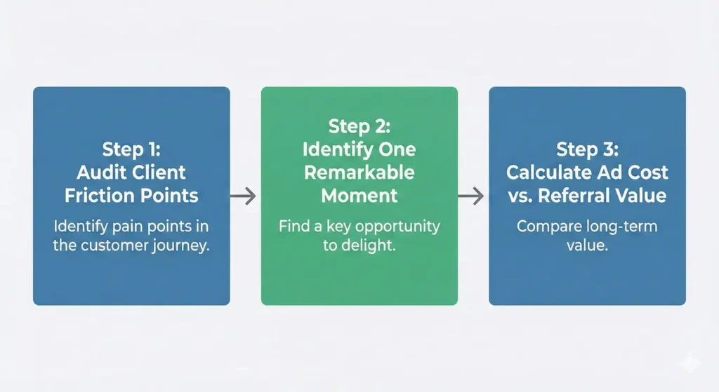 Step-by-step process for redirecting marketing budget from advertising to customer experience improvements