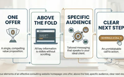The Cheesecake Factory Problem: Why Your Consulting Firm’s Website Is Losing Clients